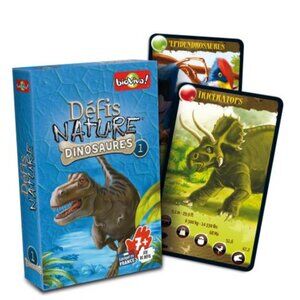 Bioviva Défis Nature - Dinosaures-1-French Card Game New Sealed Ages 7+